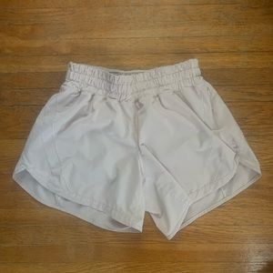 Women's Athletic Shorts in Light Gray